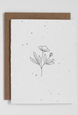 The Good Card Plantable Card-Floral 1