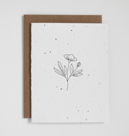 The Good Card Plantable Card-Floral 1