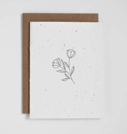 The Good Card Plantable Card-Floral 5