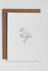 The Good Card Plantable Card-Floral 3