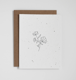 The Good Card Plantable Card-Floral 3