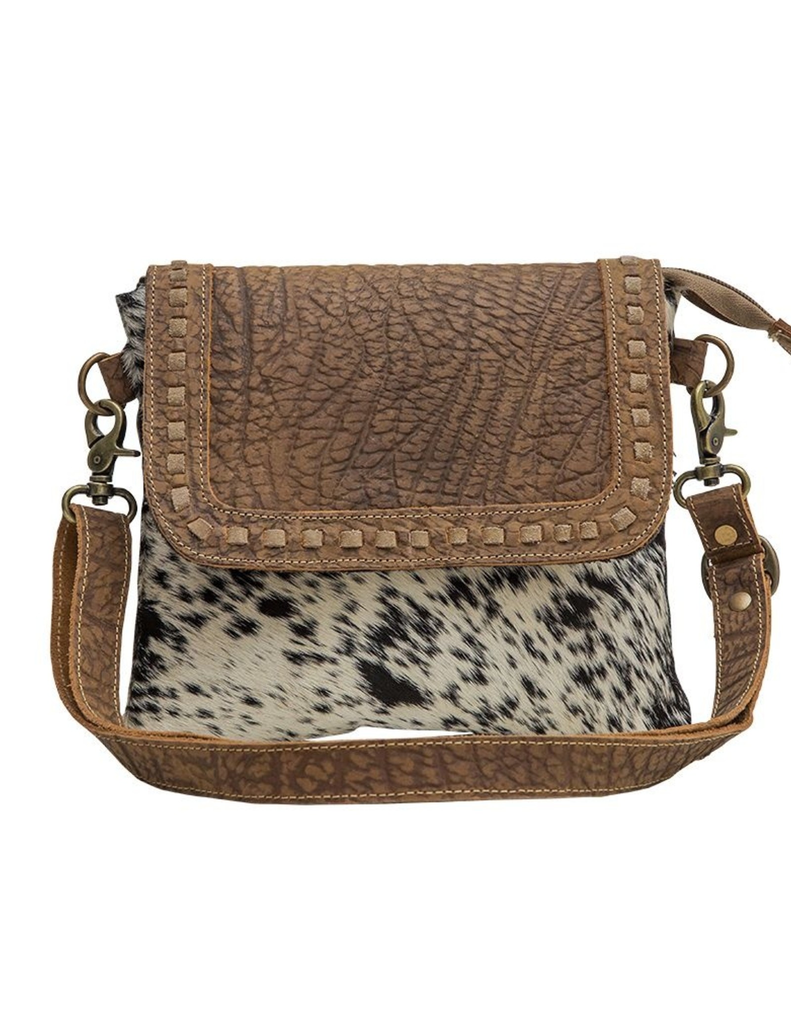 Myra Bag Manchester Canvas & Hairon Bag