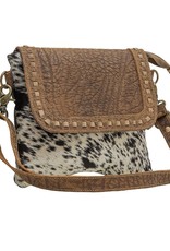 Myra Bag Manchester Canvas & Hairon Bag