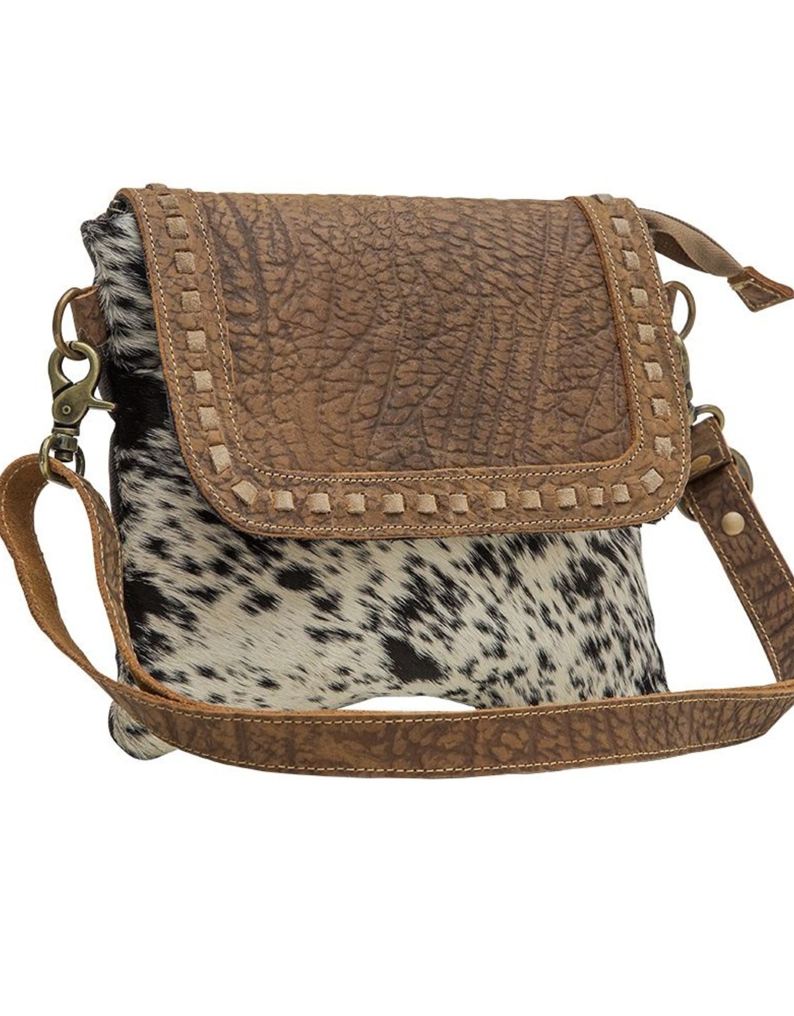 Myra Bag Manchester Canvas & Hairon Bag