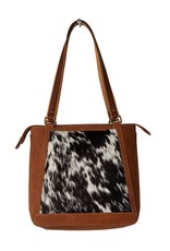 Myra Bag Holstein West Hairon Handtooled Bag