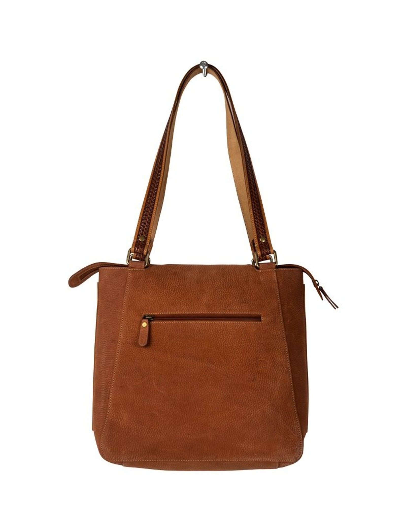 Myra Bag Holstein West Hairon Handtooled Bag