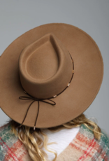 The Olivia Wool Hat-Pecan