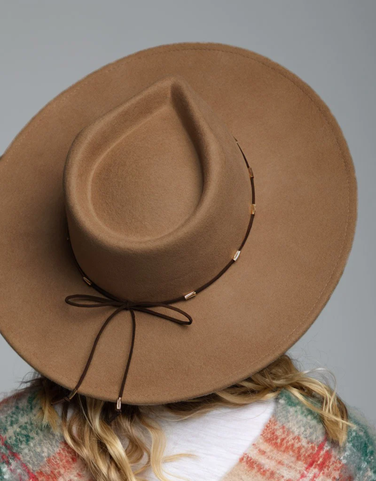 The Olivia Wool Hat-Pecan
