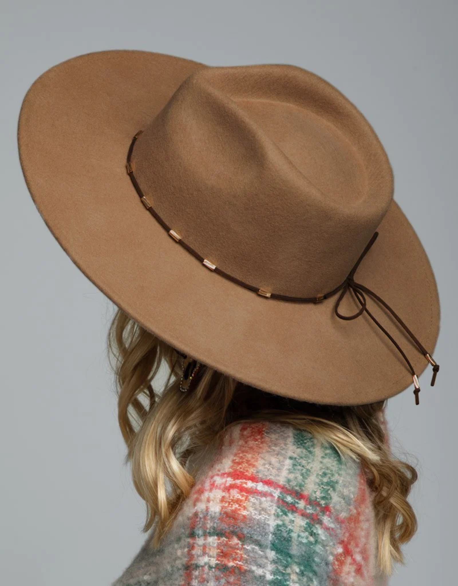 The Olivia Wool Hat-Pecan