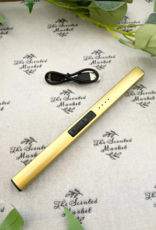 The Scented Market Lighter-USB Rechargable, Gold