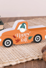 Block Sign-Truck, Happy Fall