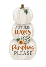 Pumpkin Block-Autumn Leaves