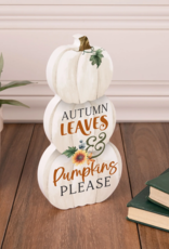 Pumpkin Block-Autumn Leaves