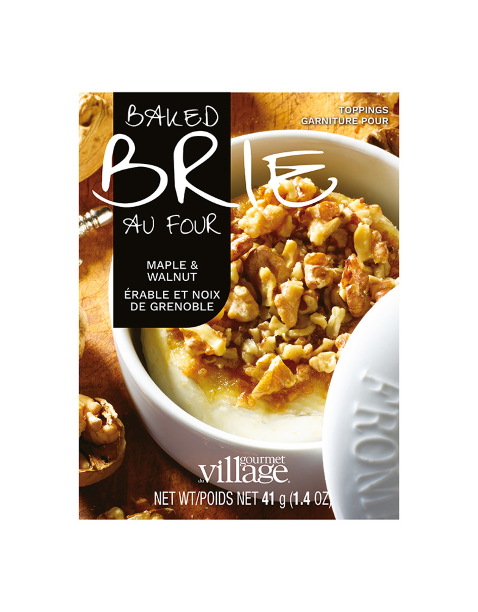 Gourmet Village Brie Topping-Maple & Walnut