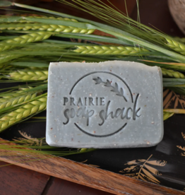 Prairie Soap Shack Bar Soap, Barley Scrub