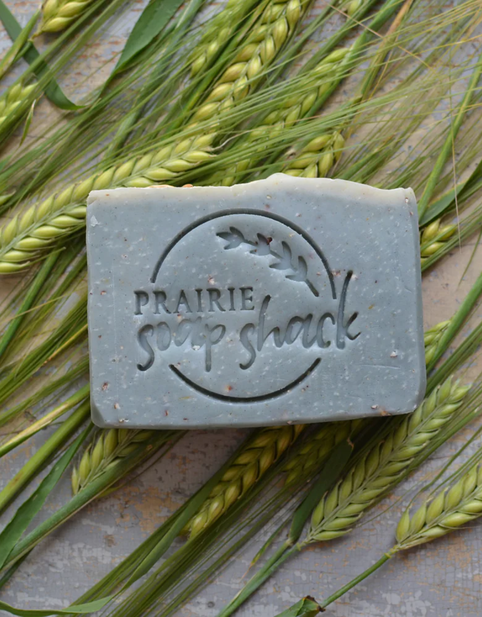 Prairie Soap Shack Bar Soap, Barley Scrub