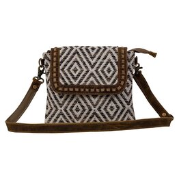 Myra Bag Sand Ateca Weaver Crossbody Bag