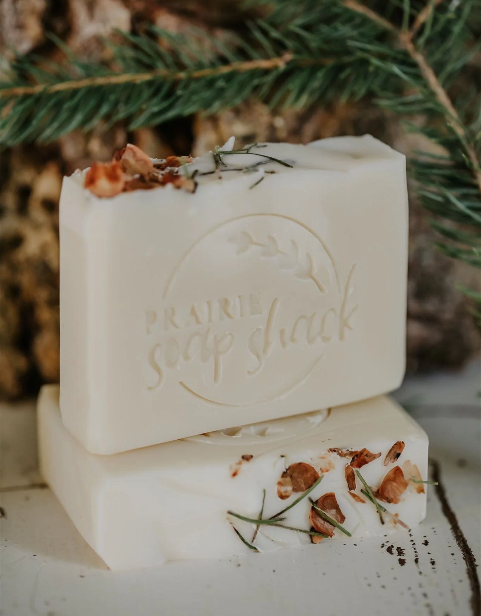 Prairie Soap Shack Bar Soap, White Spruce