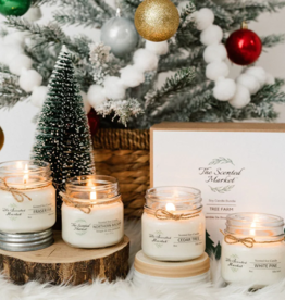 The Scented Market Soy Candle-8oz-White Pine