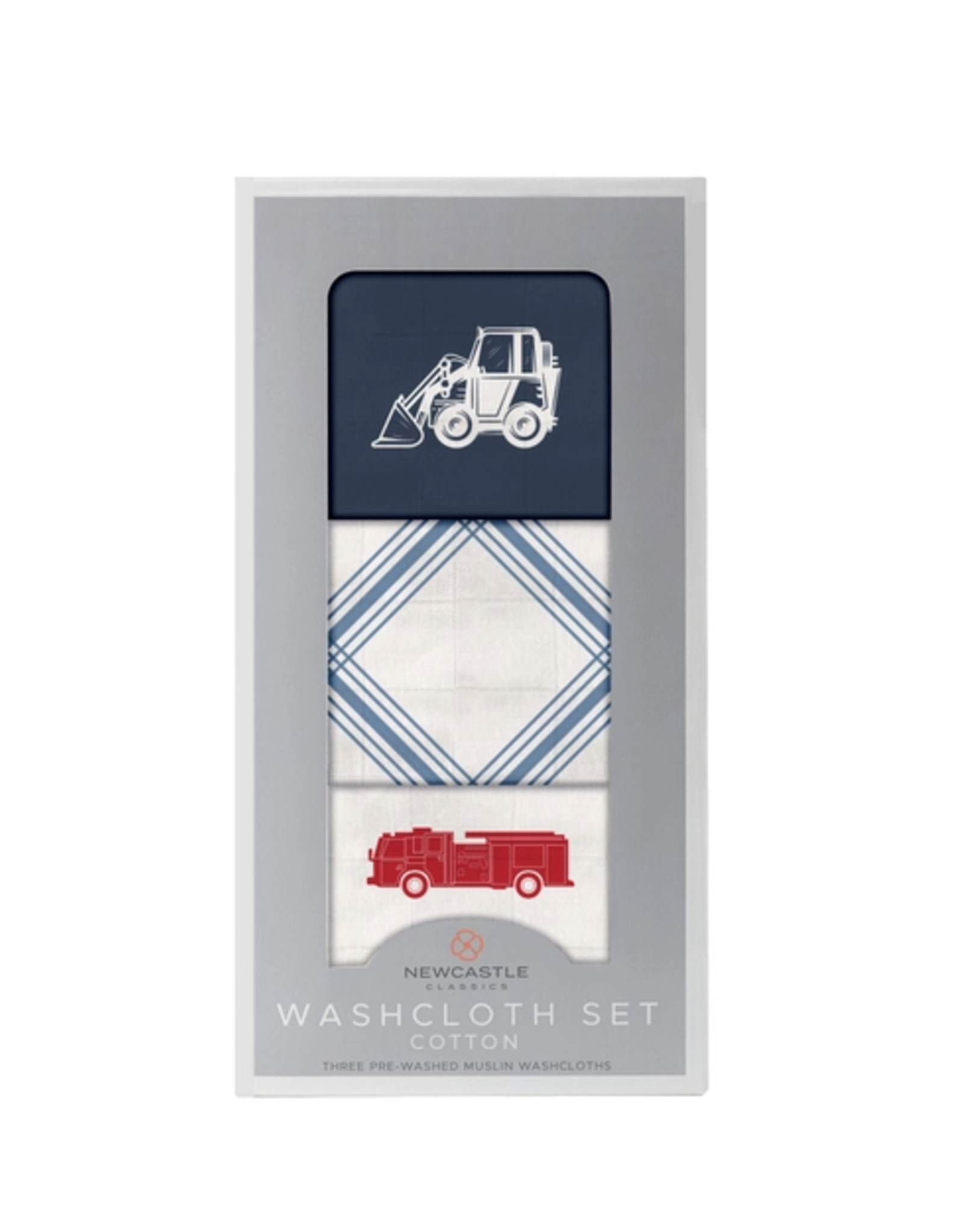 Newcastle Classics Wash Cloth Set, Things That Go