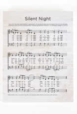 Block Sign, Hymn, Silent Night