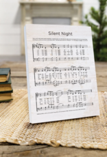 Block Sign, Hymn, Silent Night