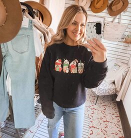 Blonde Ambition Christmas Drinks Sweater