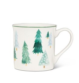 Watercolour Trees Mug 3.5"