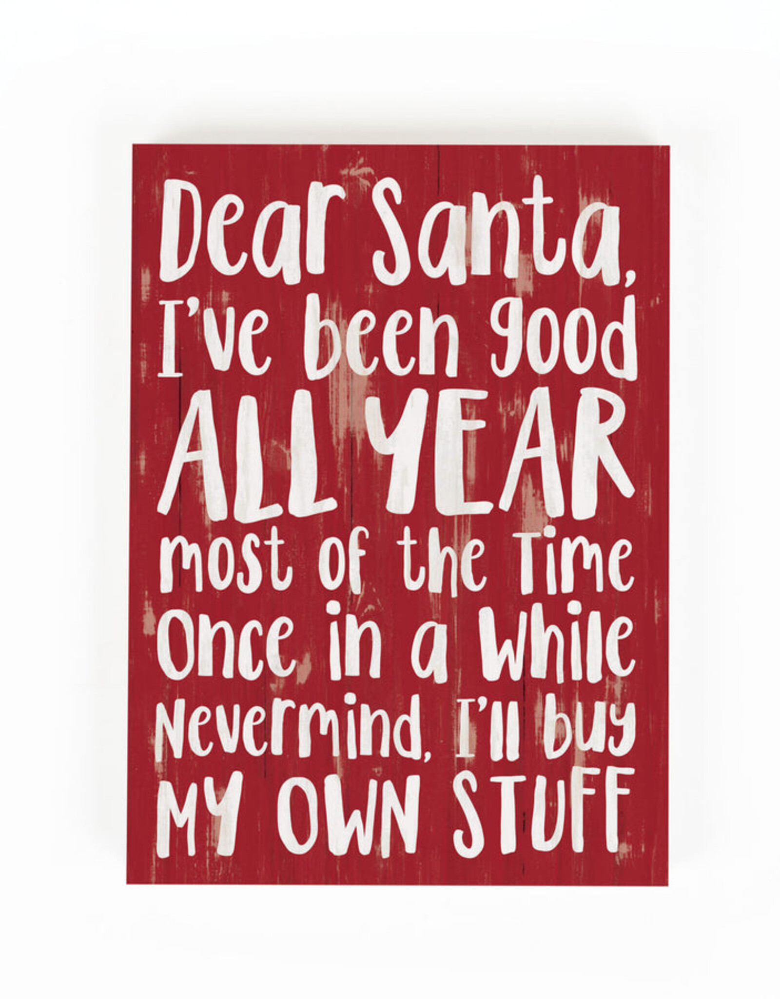 Block Sign, Dear Santa...