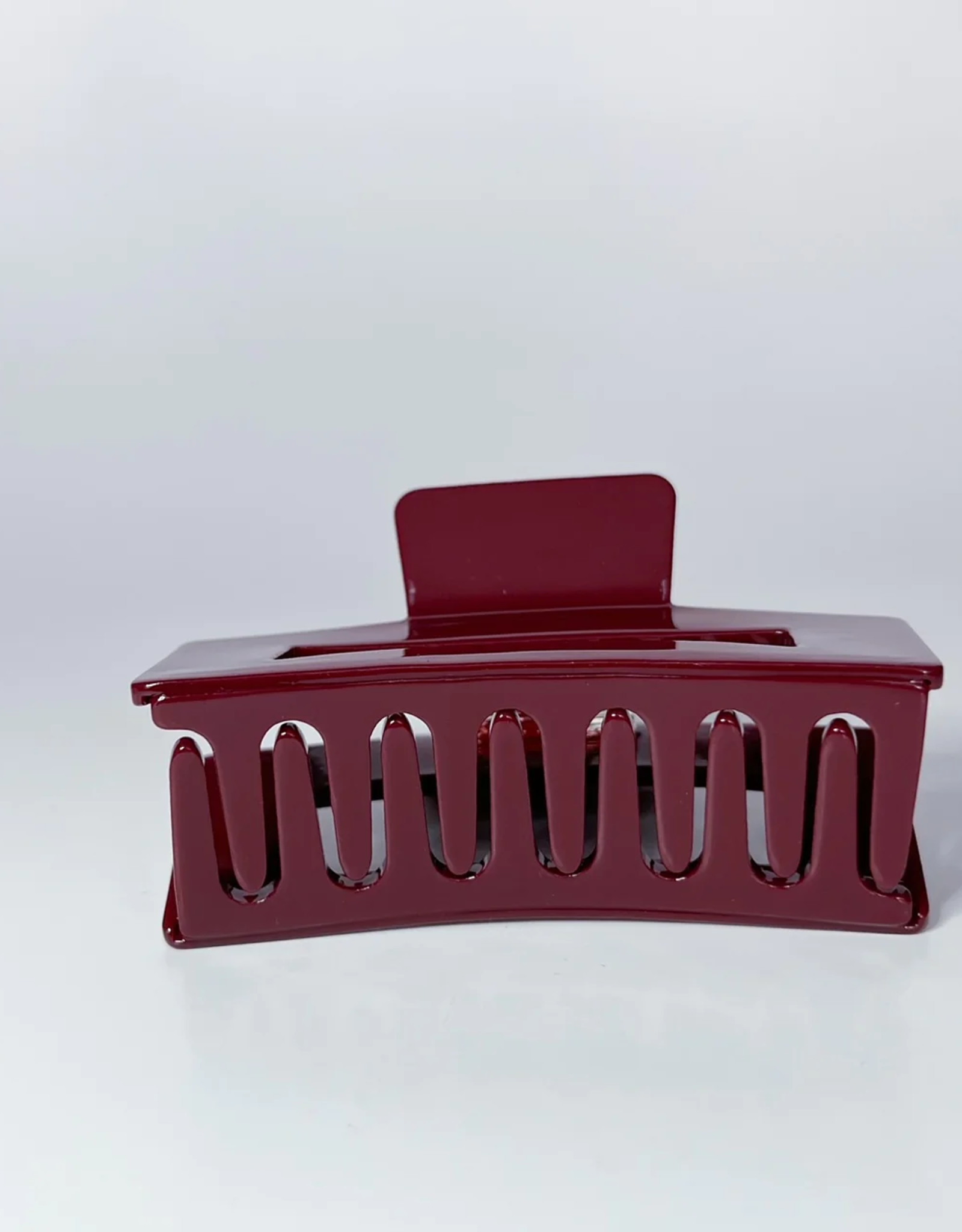 Antler & Acre Claw Clip-Midi, Burgundy