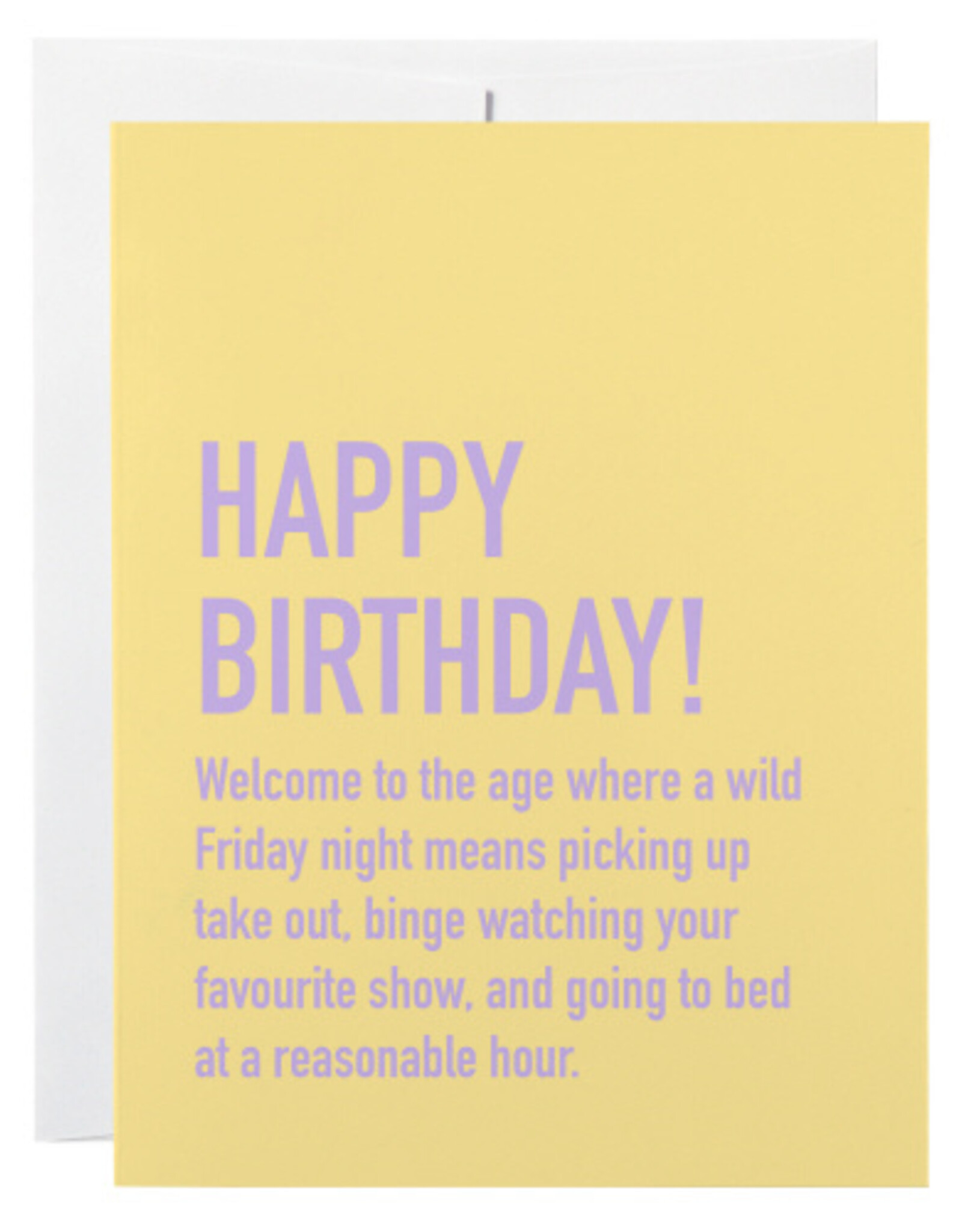 Classy Cards Creative Card, Wild Friday Night