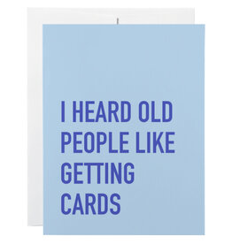 Classy Cards Creative Card, Old People Cards