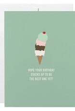 Classy Cards Creative Card, Ice Cream