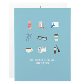 Classy Cards Creative Card, Getting Old Starter Pack