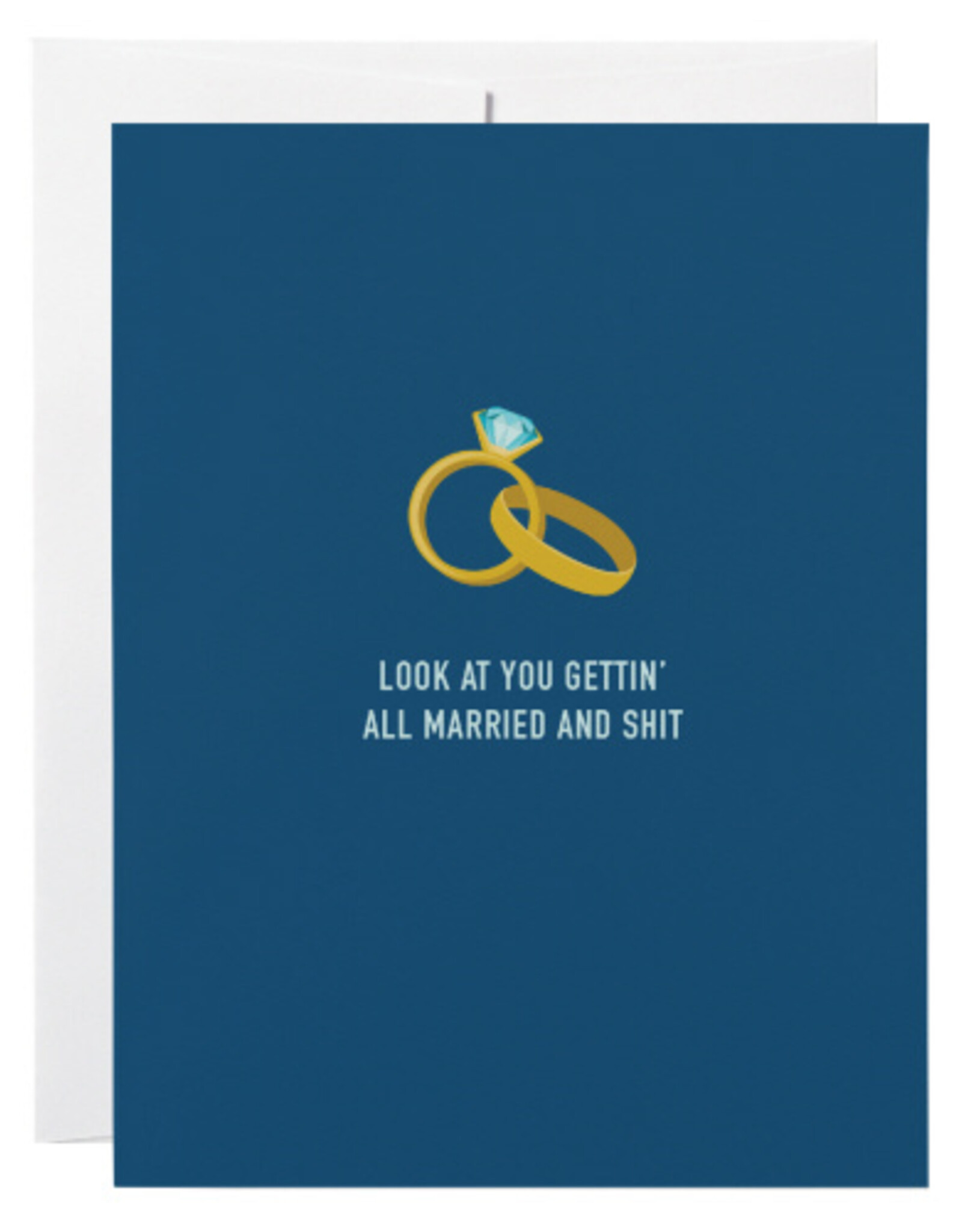Classy Cards Creative Card, Married and Shit