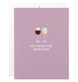 Classy Cards Creative Card, Partner In Wine