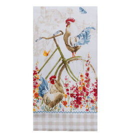 KayDee Terry Towel, CR Floral Bike