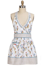 KayDee Hostess Apron, Countryside Rooster