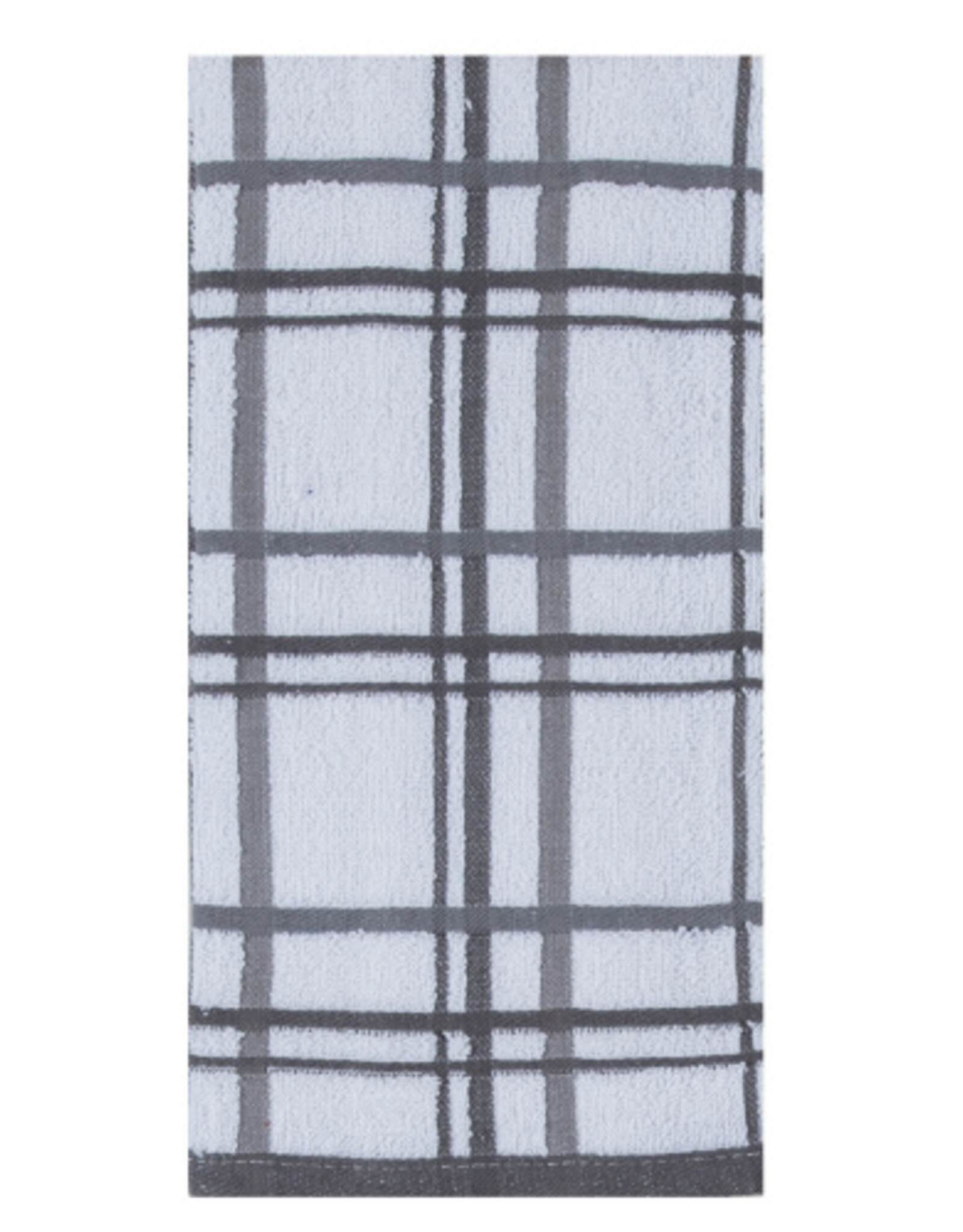 KayDee Terry Towel Set of 2, Charcoal