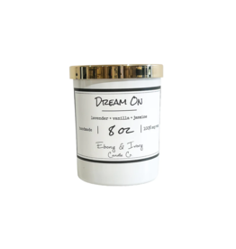 Ebony & Ivory Dream On 8oz Candle