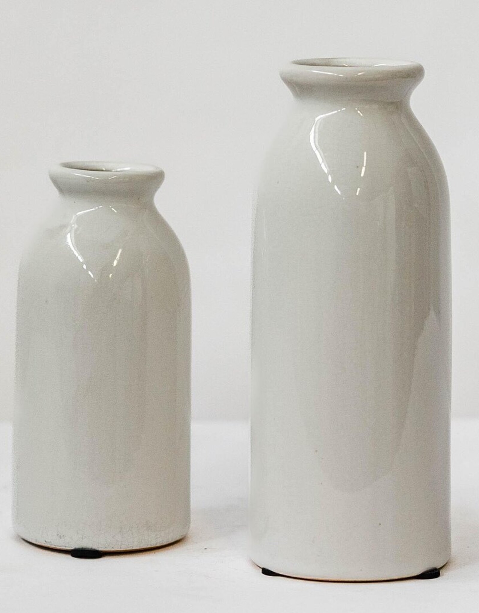 Forpost Trade Vintage Look Ceramic Vases, Set of 2