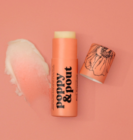 Poppy & Pout Lip Balm, Pink Grapefruit