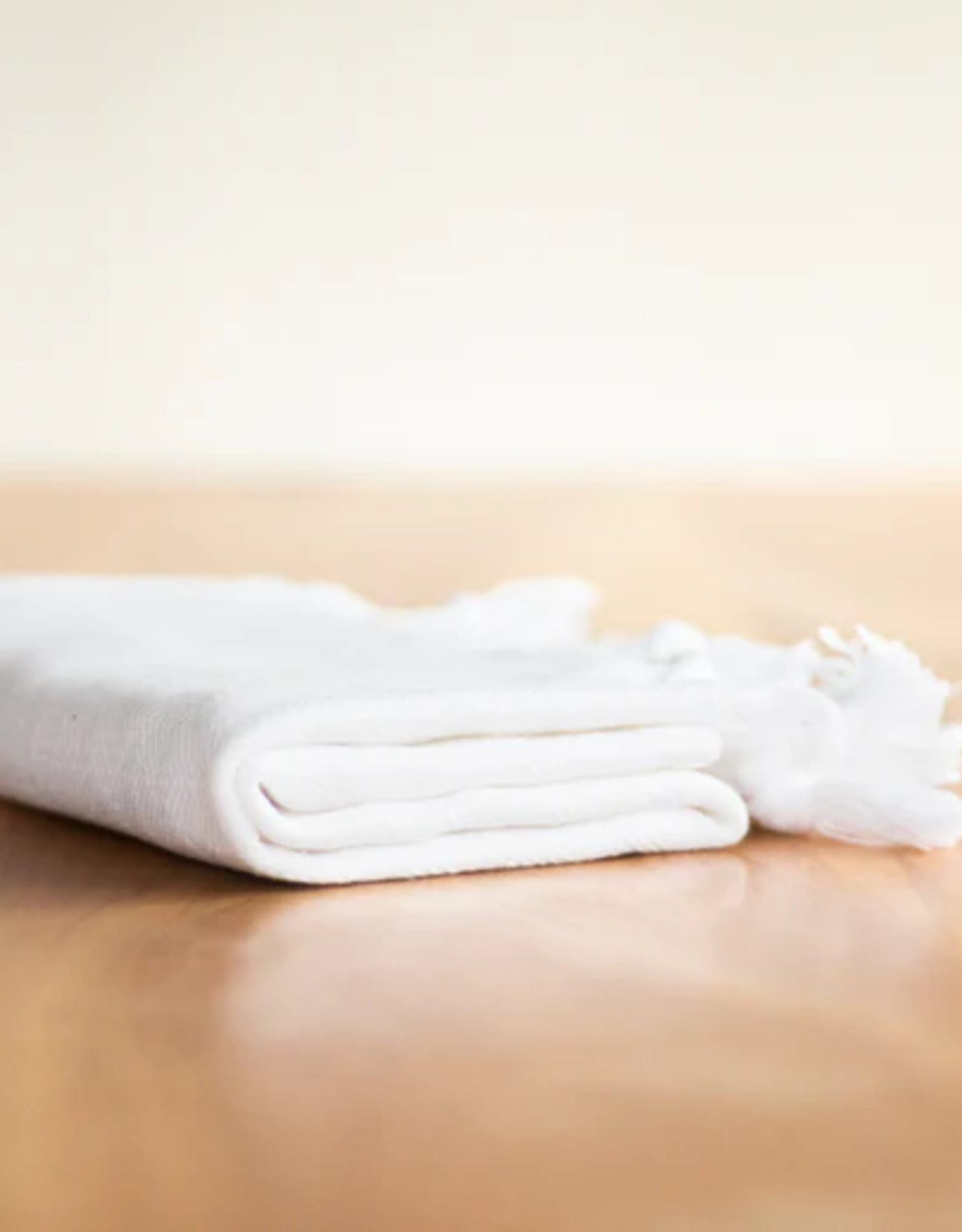 House of Jude Turkish Hand Towel, White