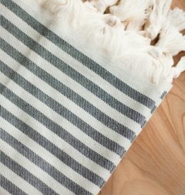 House of Jude Turkish Bath Towel, Abyss Stripe