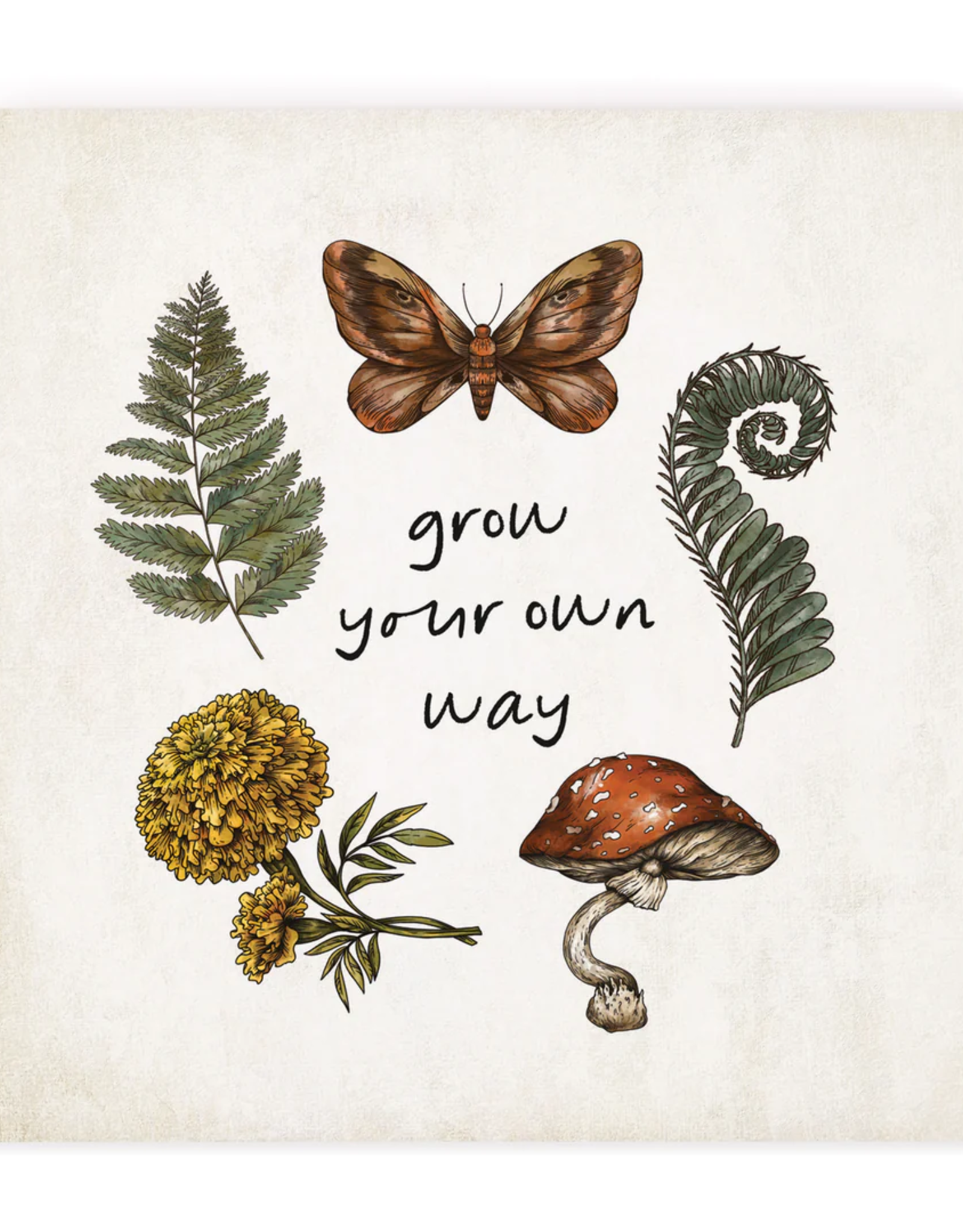 Coaster-Ceramic-Grow Your Own Way