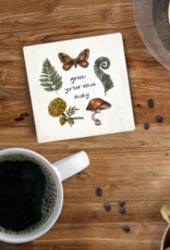 Coaster-Ceramic-Grow Your Own Way