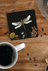 Coaster-Ceramic-Dragonfly