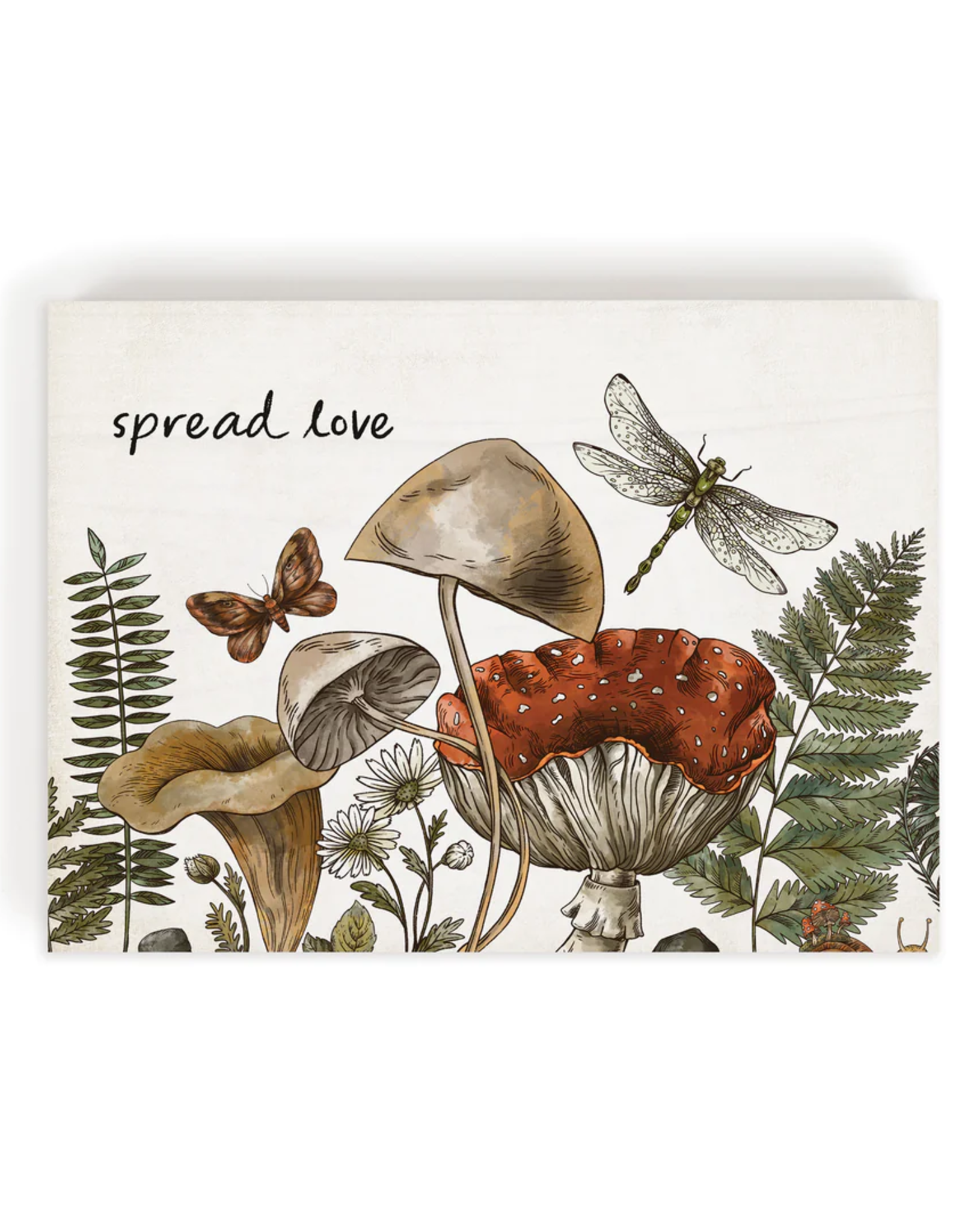 Block, Spread Love, Mushrooms