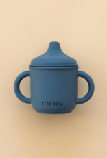 Minika Silicone Sippy Cup, Indigo