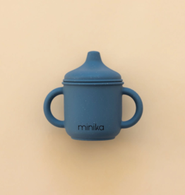 Minika Silicone Sippy Cup, Indigo